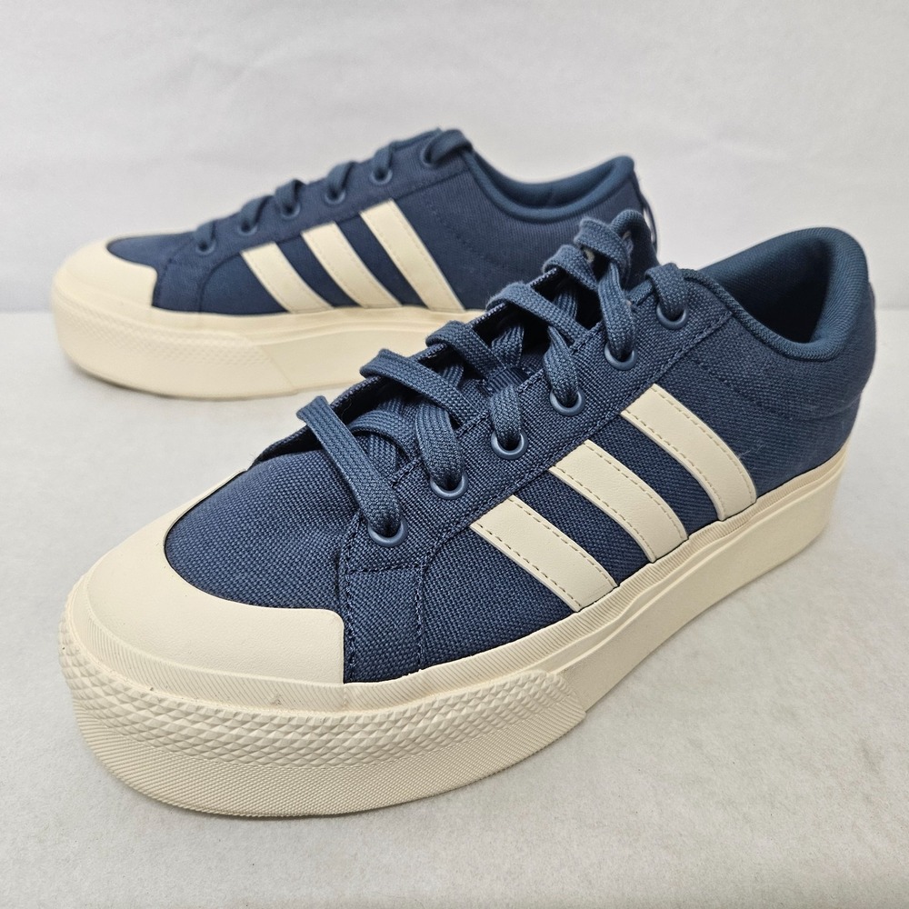 Adidas Bravada 2.0 Platform Skateboarding Shoe ID1084 Preloved Ink Women Sz 8.5 - Picture 4 of 10